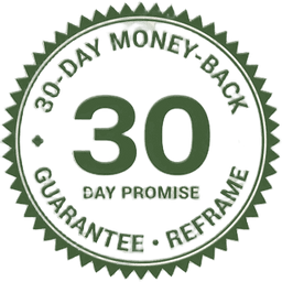Money-back guarantee seal